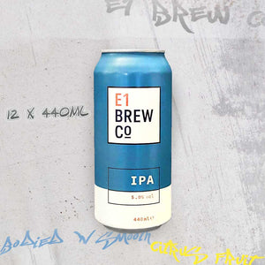 Case of 12 E1 Brew Co IPAs