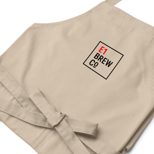 E1 Brew Co Organic cotton apron