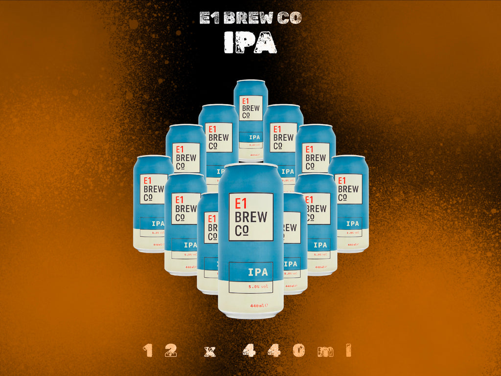 Case of 12 E1 Brew Co IPAs