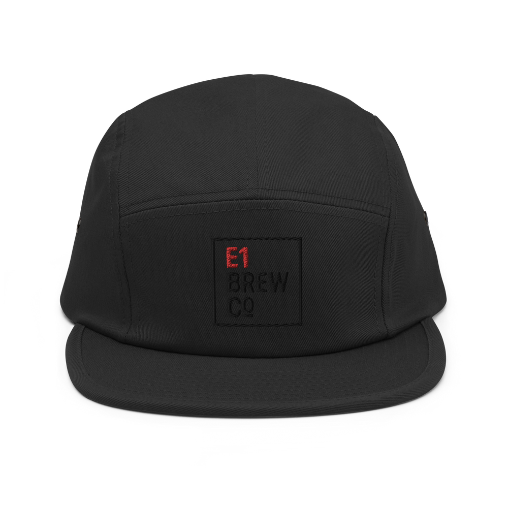 
            
                Load image into Gallery viewer, E1 Brew Co Five Panel Cap
            
        