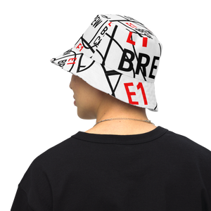 
            
                Load image into Gallery viewer, E1 Brew Co Reversible bucket hat
            
        