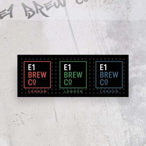 
            
                Load image into Gallery viewer, E1 Brew Co Rubber Bar Runner
            
        
