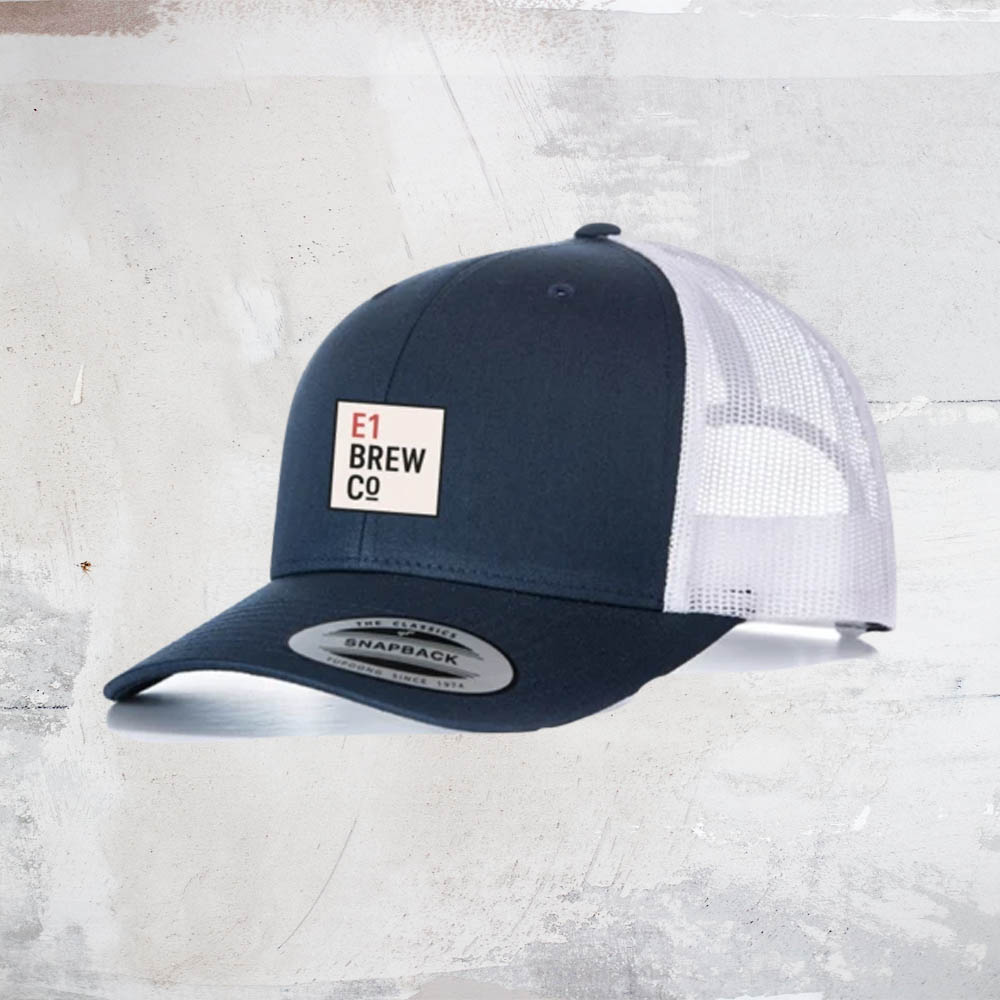 
            
                Load image into Gallery viewer, E1 Brew Co Baseball Cap - Navy
            
        