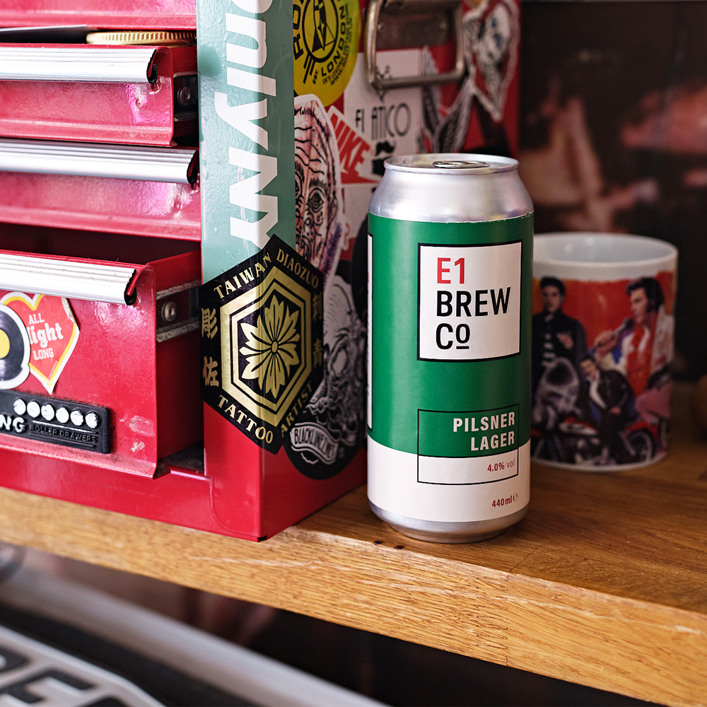 
            
                Load image into Gallery viewer, Case of 12 E1 Brew Co Pilsner Lagers
            
        