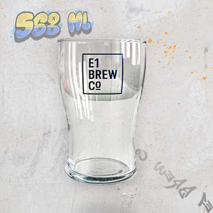 E1 Brew Co Pint Glass